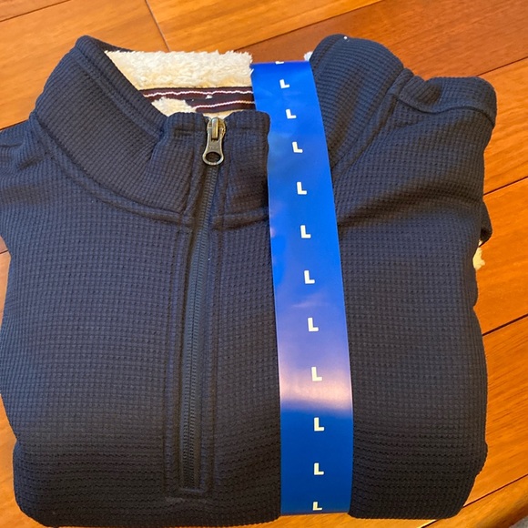 BC Clothing Heritage Men’s fleece lined quarter zip pullover top - Picture 6 of 6